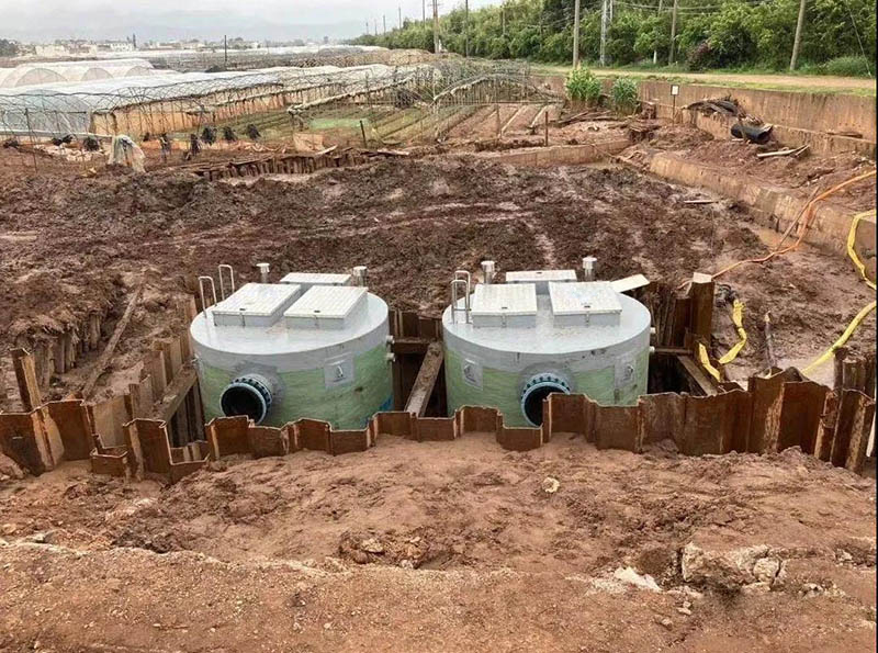 泰安云南玉溪一体化预制泵站案例